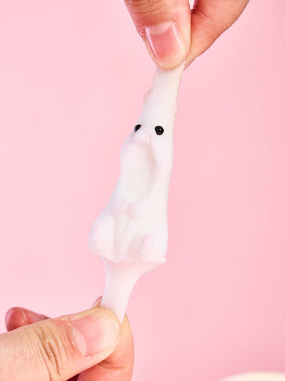 Flocked Mini Hamster Squishy Toy