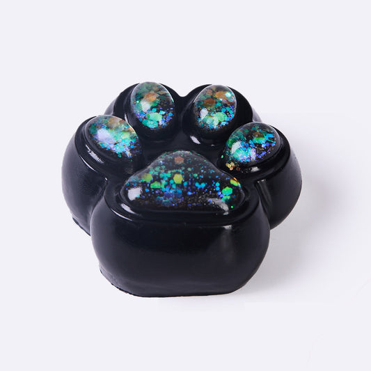 100g Black-bling Paw Squishy Toy