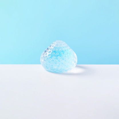 Blingbling Blue Little Strawberry Squishy Toy