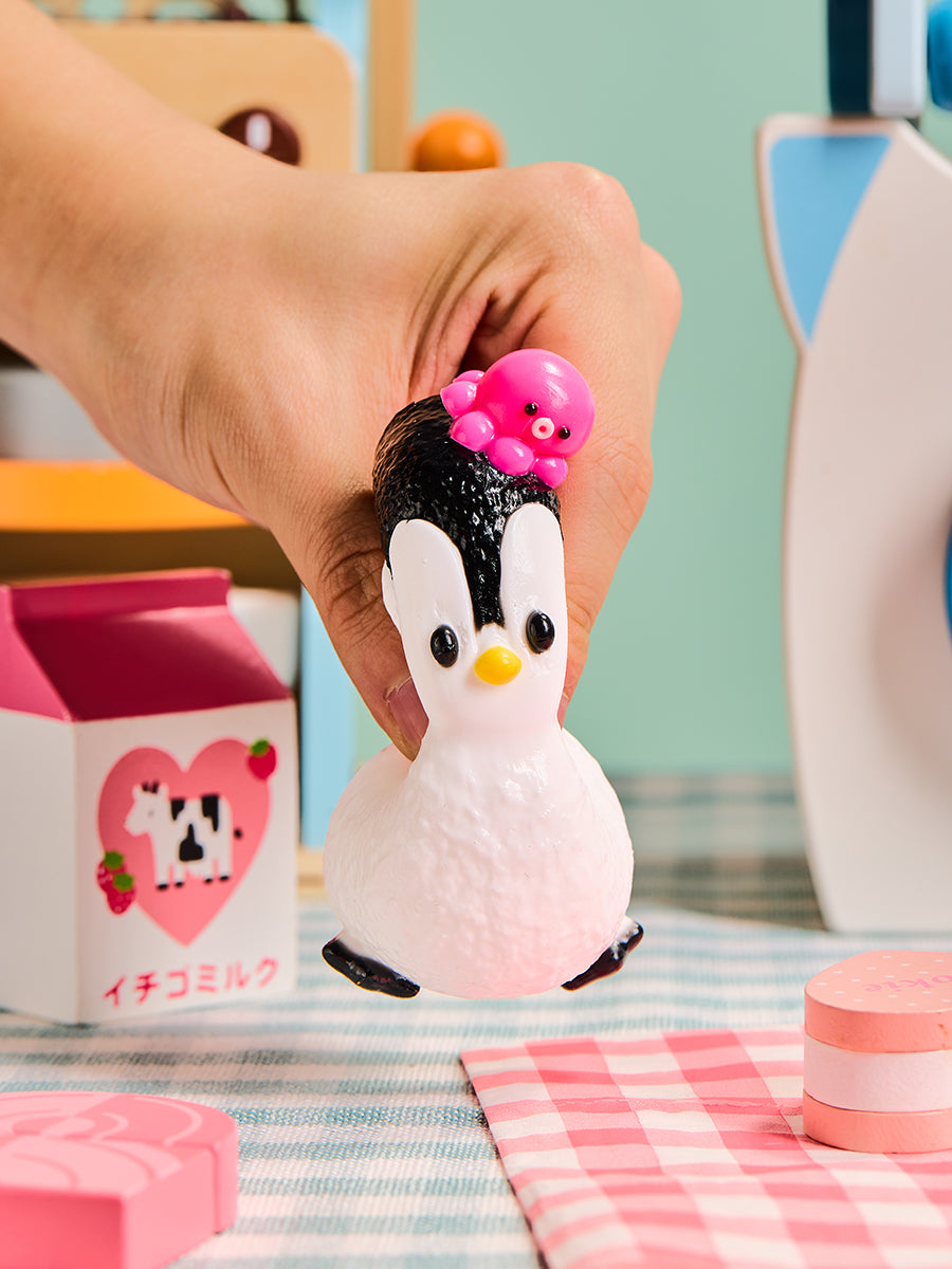 Black Penguin Squishy Toy